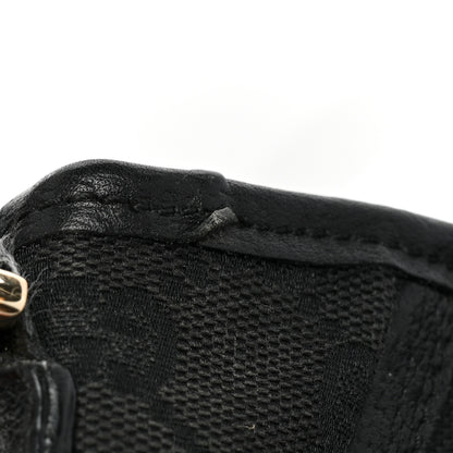 Gucci Monogram D Ring Abbey Pochette Black 15 of 16
