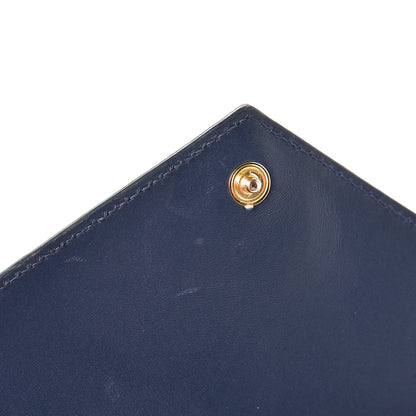 Prada Vitello Move Envelope Wallet Bleuette 8 of 8