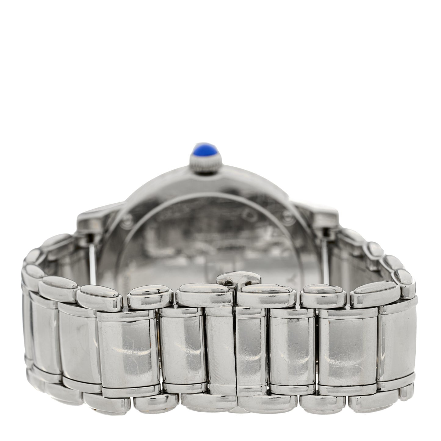 Stainless Steel Diamond Bezel Mother of Pearl 38mm Classic Quartz Watch
