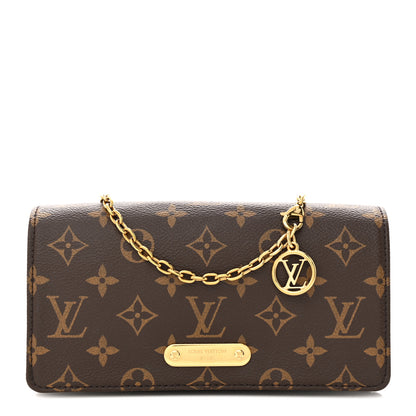 Louis Vuitton Monogram Lily Wallet On Chain 1 of 12