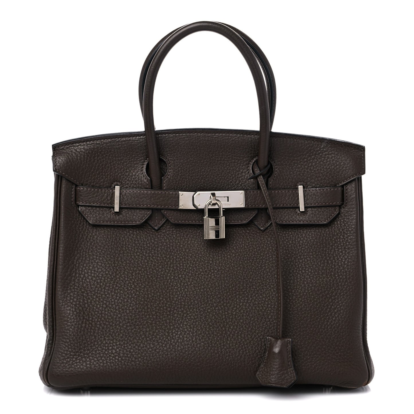 Taurillon Clemence Birkin 30 Chocolate