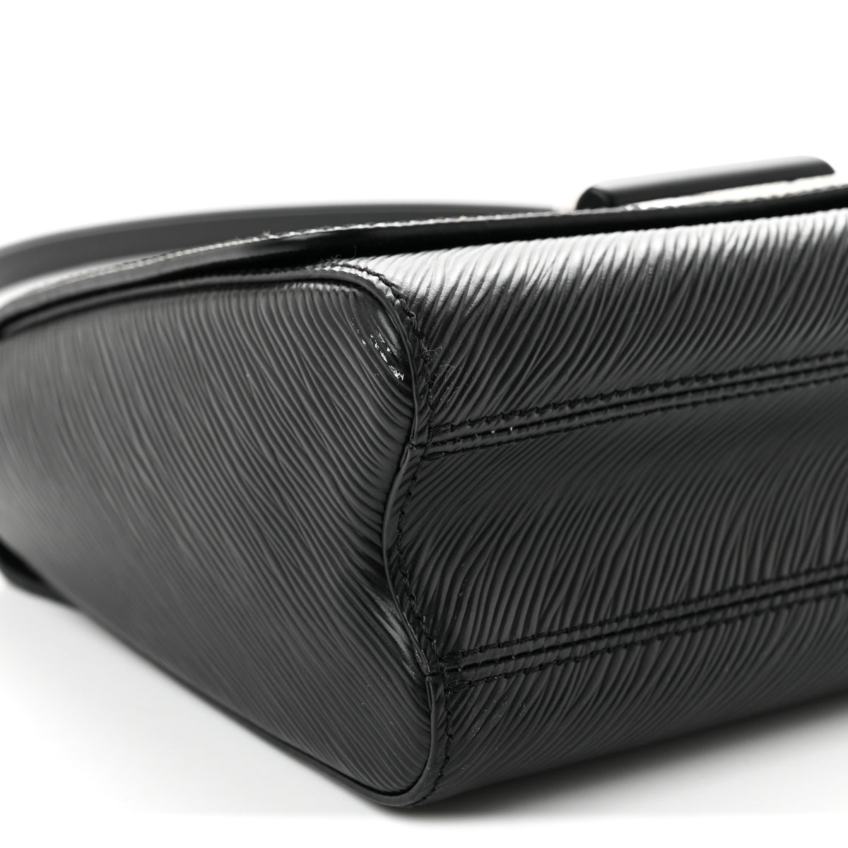 Louis Vuitton Epi Twist Shoulder Bag MM Matte Black 8 of 9
