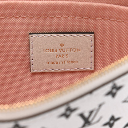 Louis Vuitton Monogram Giant Neverfull MM GM Pochette White 6 of 7