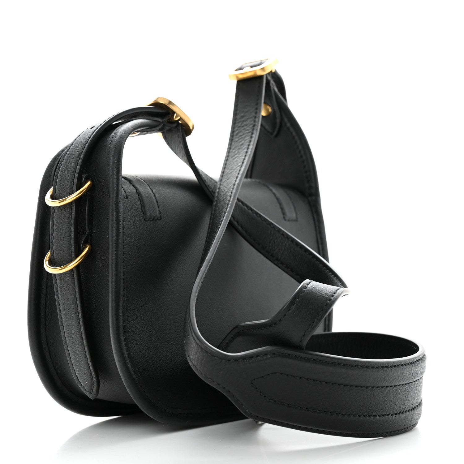 Mulberry Silky Calfskin Mini Sadie Satchel Black 3 of 11