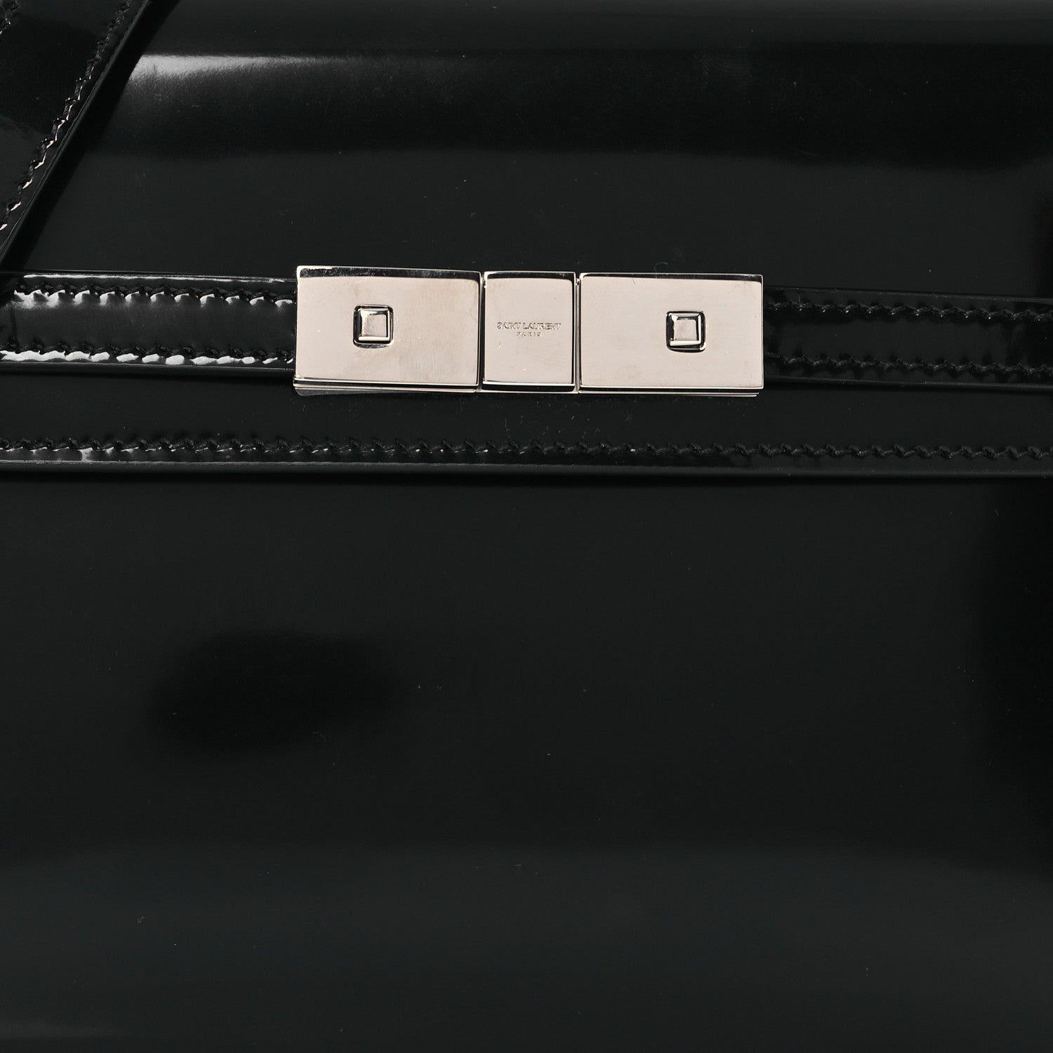 Saint Laurent Patent Mini Manhattan Shoulder Bag Black 8 of 11