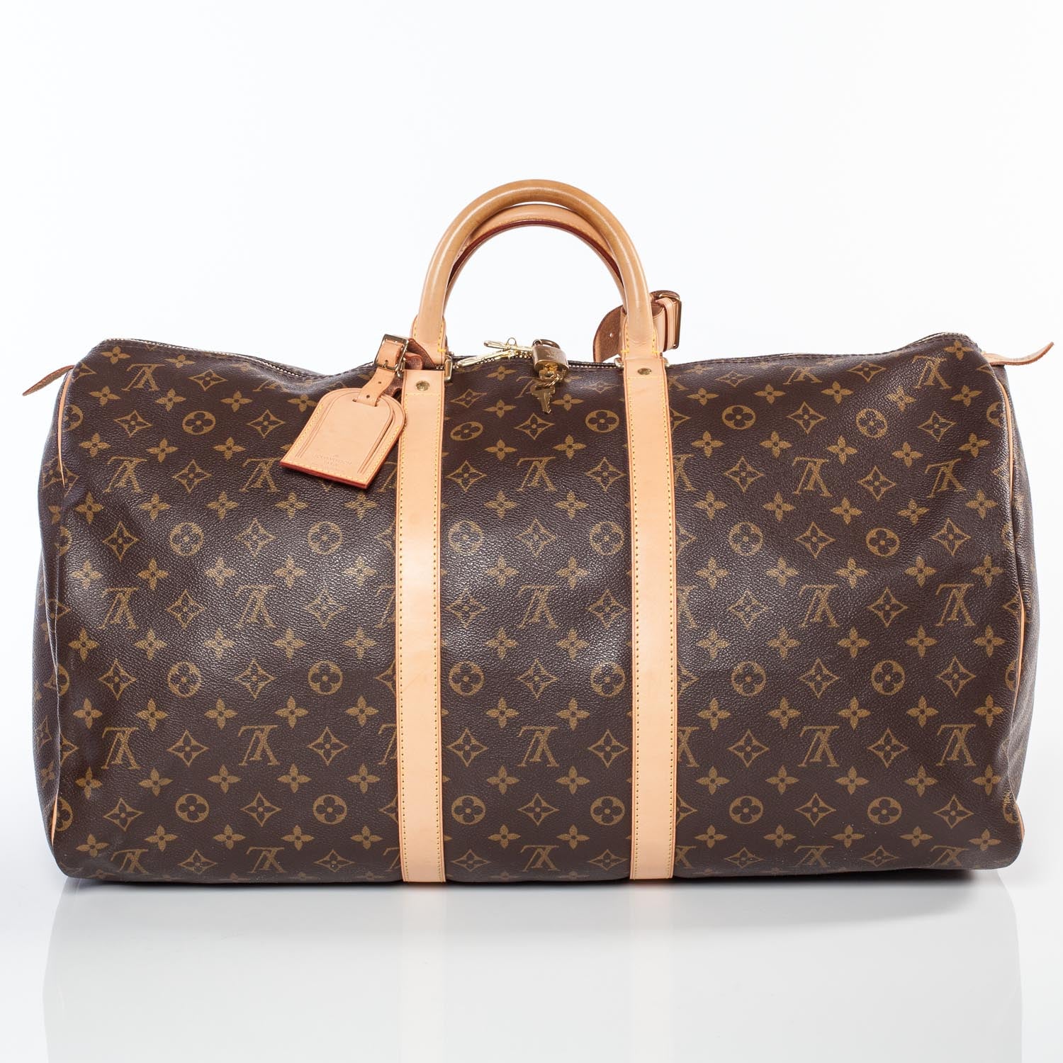 Louis Vuitton Monogram Keepall 55 3 of 10