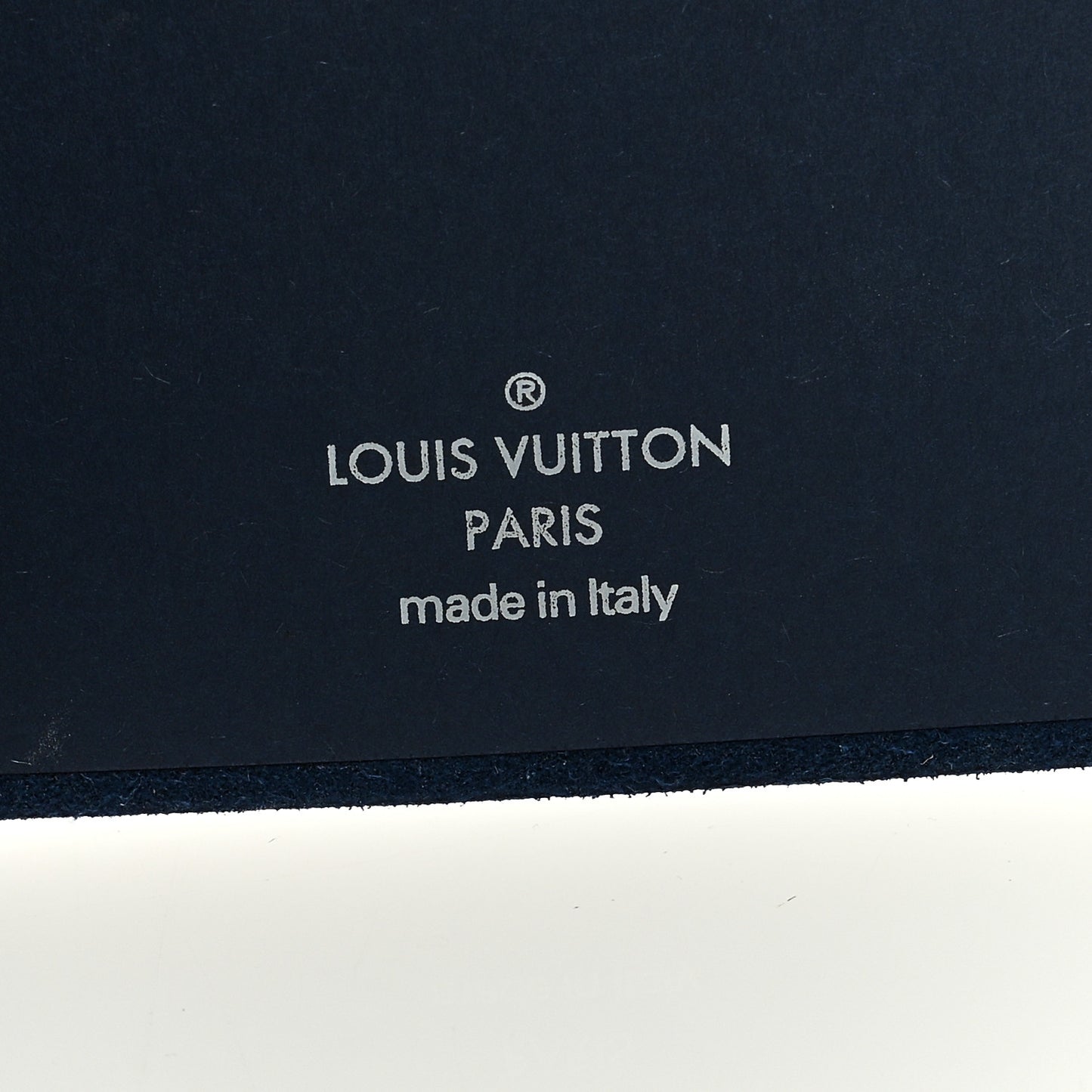Monogram Watercolor Clemence Notebook Blue