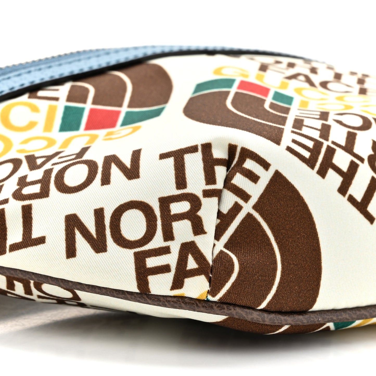 X THE NORTH FACE Econyl Nylon Belt Bag White Sky Blue