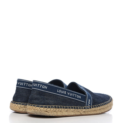Louis Vuitton Denim Croisiere Espadrille 38 Marine 4 of 11