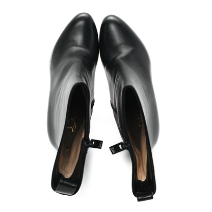 Christian Louboutin Calfskin Dolly Alta Booty 160 Ankle Boots 38 Black 5 of 9