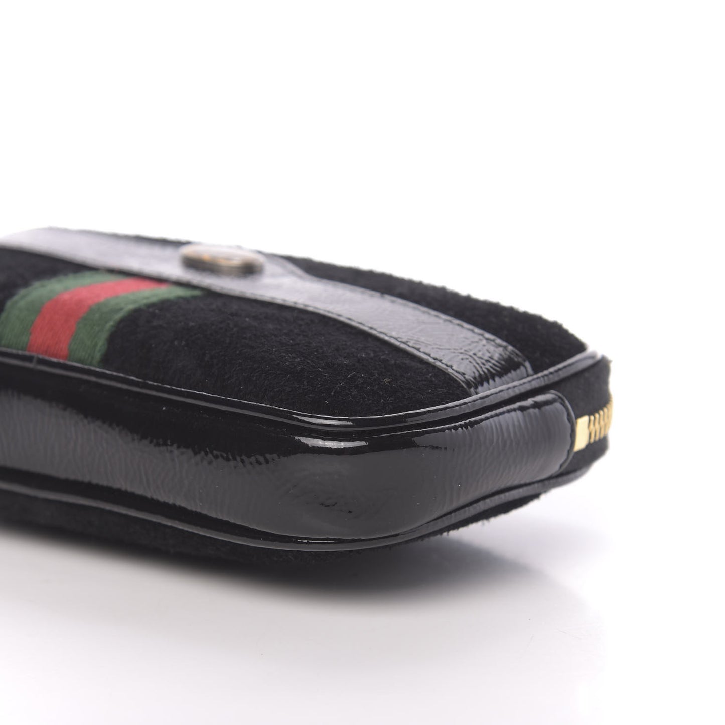 Suede Patent Ophidia Belted iPhone Case 95 38 Black