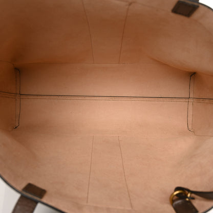 Gucci GG Supreme Monogram Web Ophidia Tote Brown 6 of 9