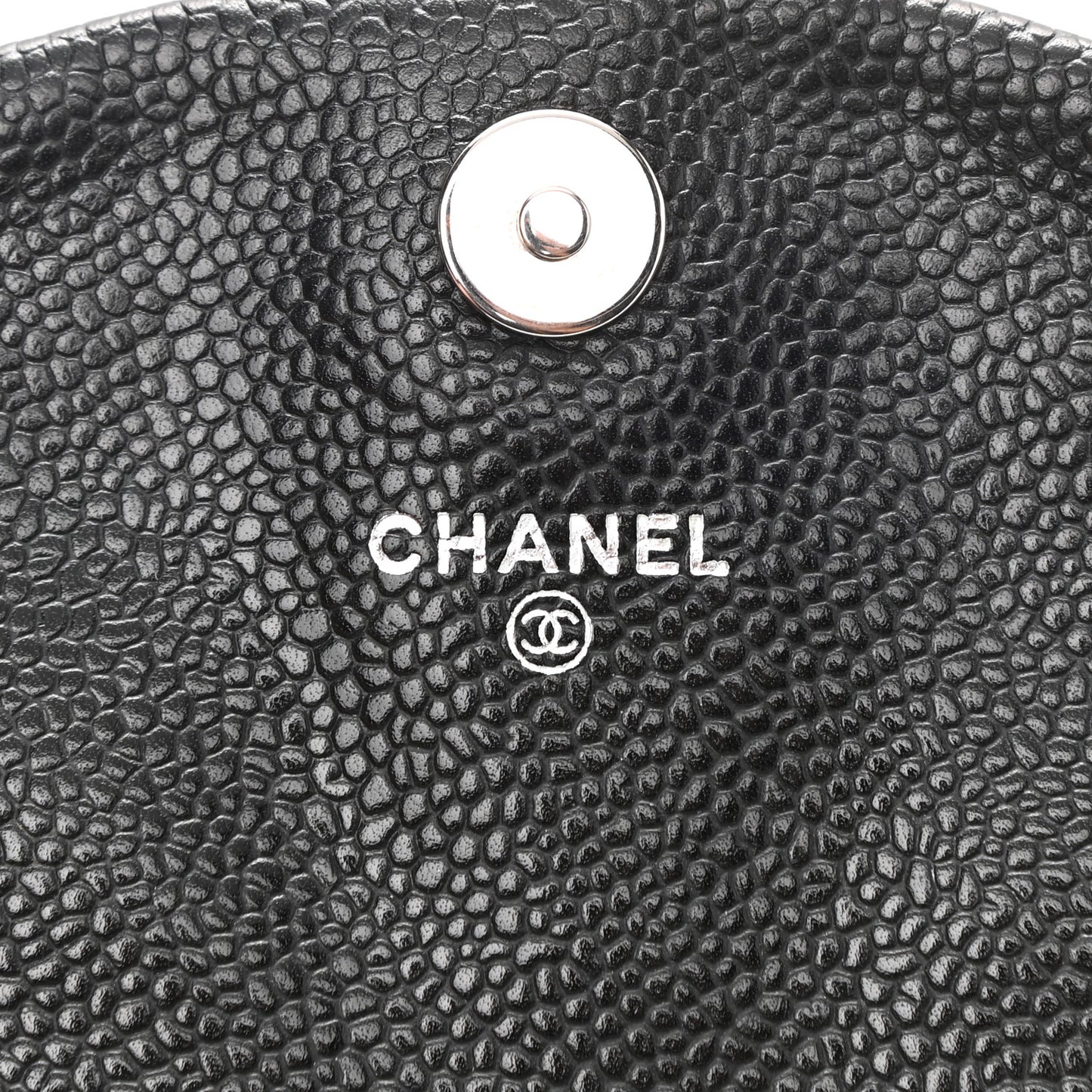 Caviar Half Moon Wallet On Chain WOC Black