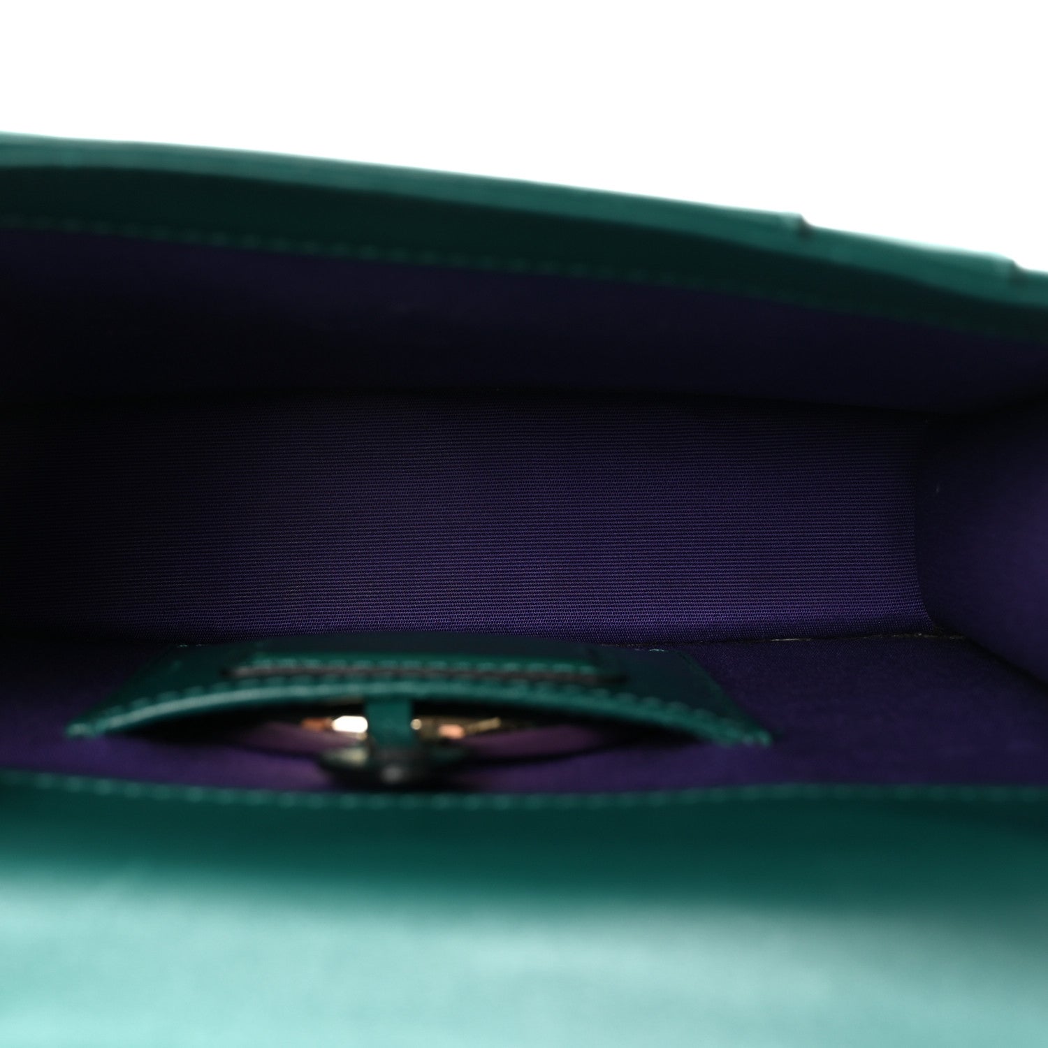 Bulgari Calfskin Small Serpenti Forever Snake Strap Crossbody Bag Emerald Green 5 of 9