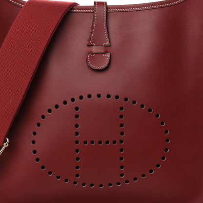 Hermes Chamonix Evelyne PM Rouge H 17 of 19