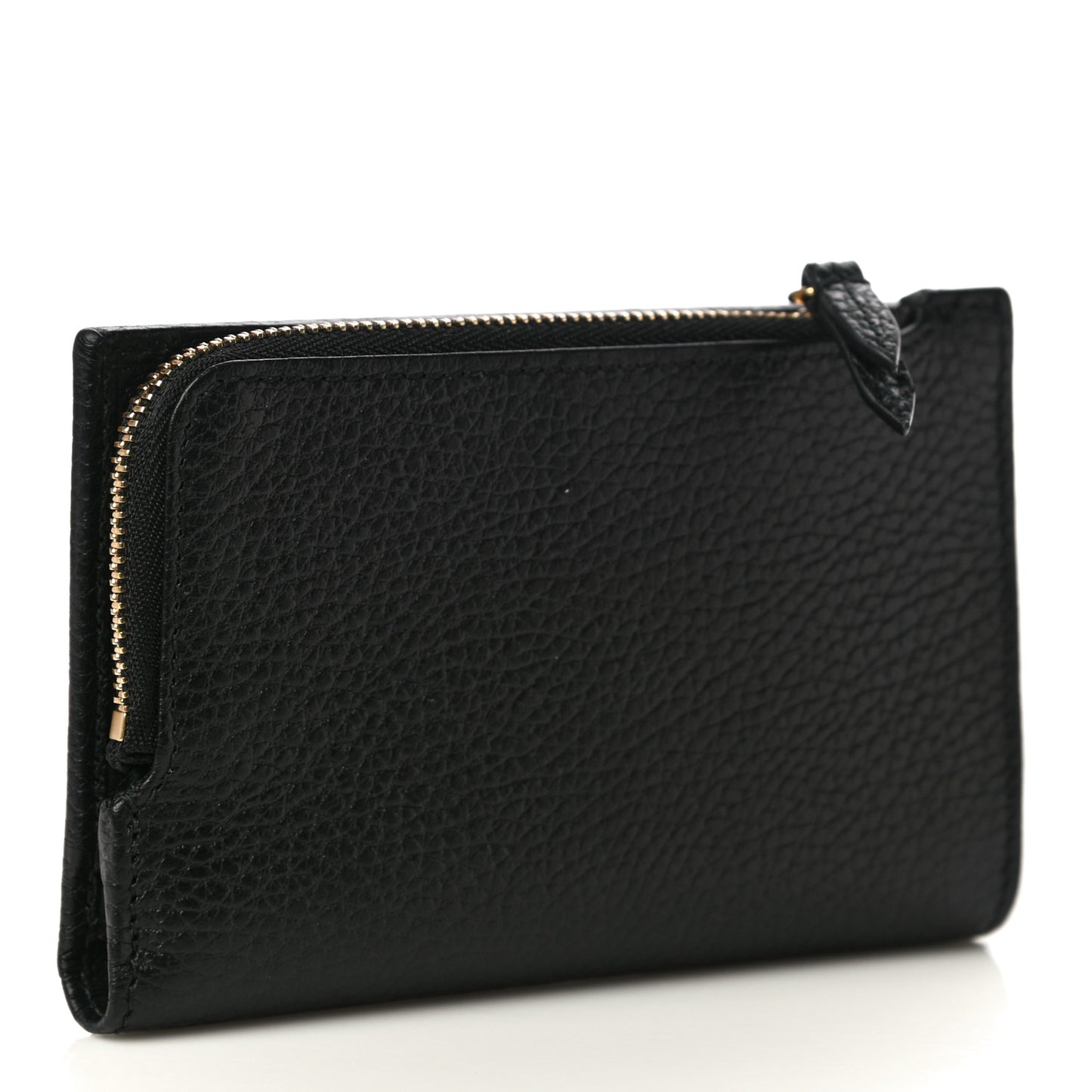 Dollar Calfskin GG Marmont Zipped Wallet Black