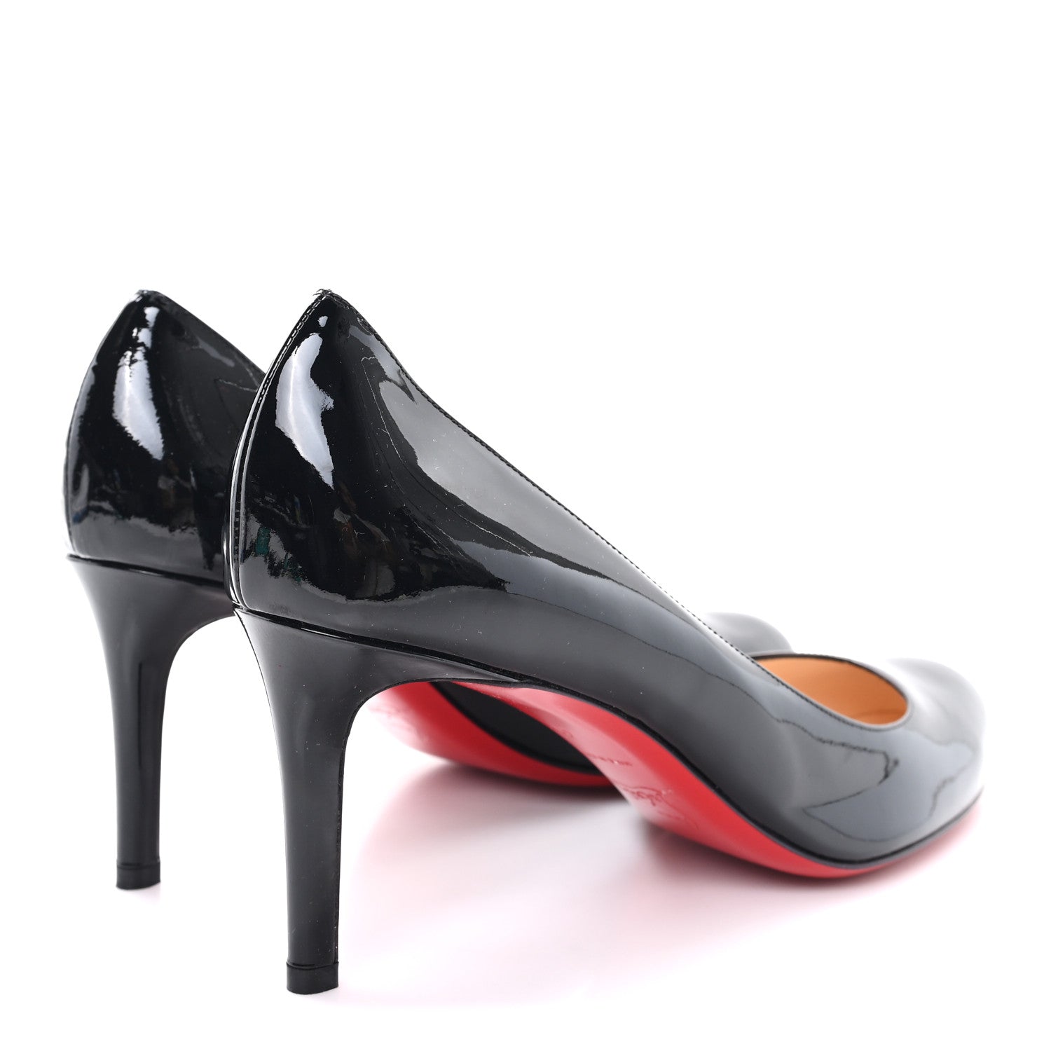 Christian Louboutin Patent Simple 70 Pumps 41 Black 5 of 9