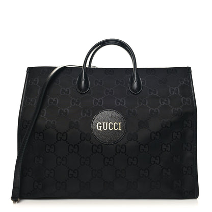 Gucci Econyl Nylon Monogram Large Off The Grid Tote Bag Black 1 of 10