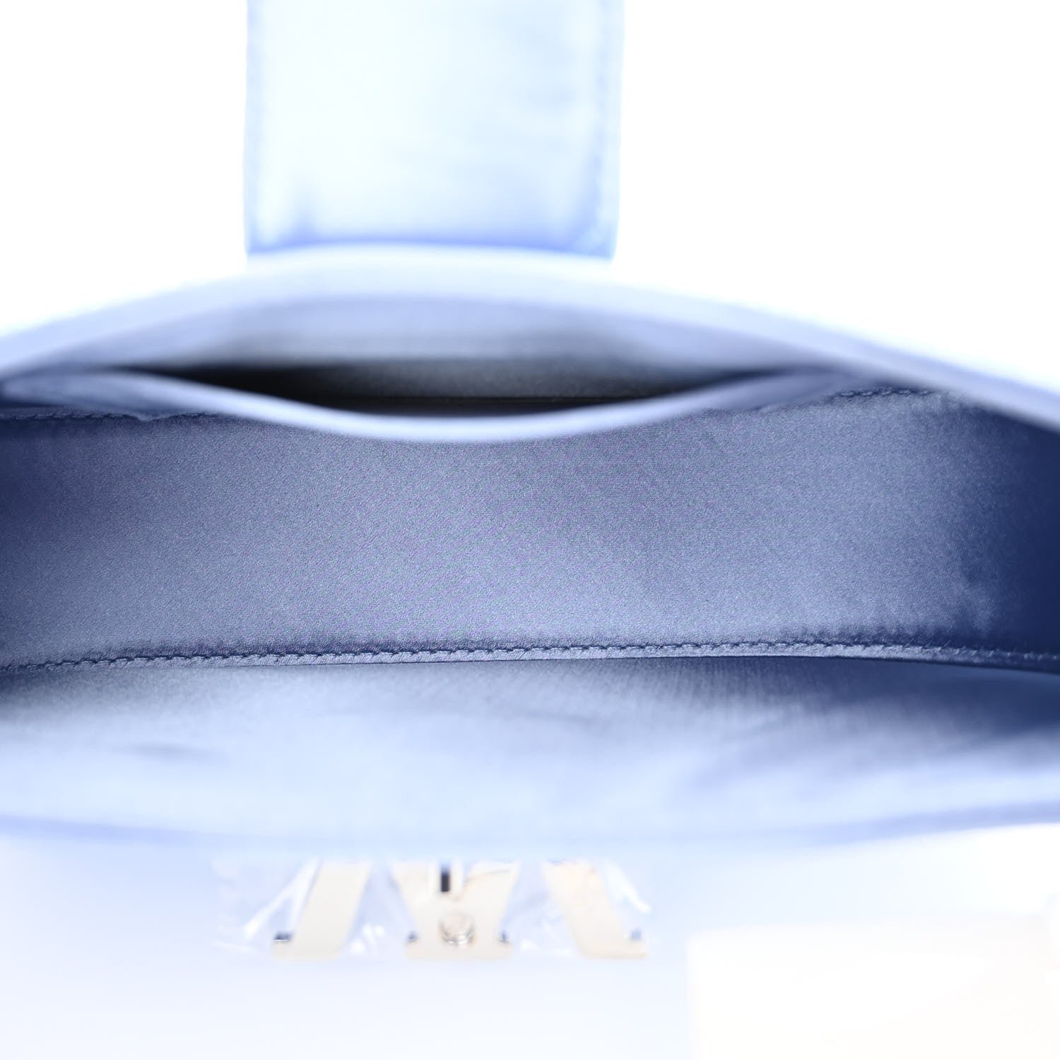 Alexander Wang Calfskin Satin Crystal Embellished Small Legacy Glitter Hobo Oxford 5 of 8