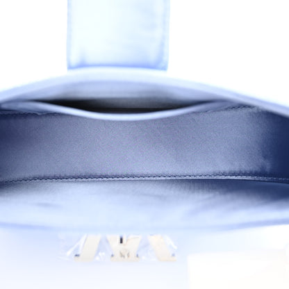 Alexander Wang Calfskin Satin Crystal Embellished Small Legacy Glitter Hobo Oxford 5 of 8