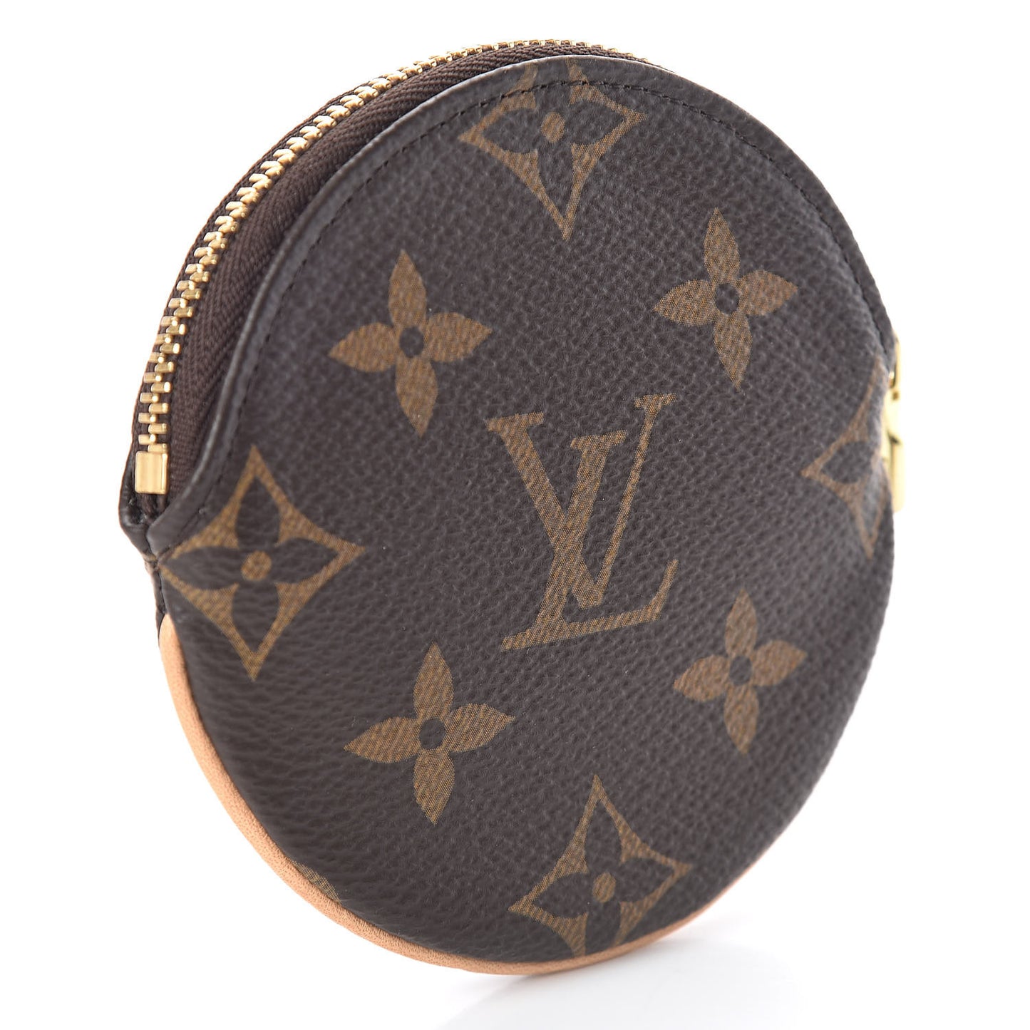 Monogram Round Coin Purse