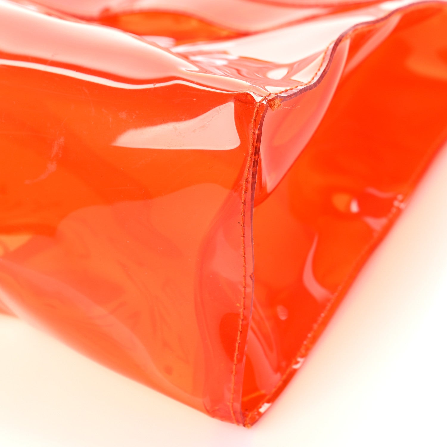 Hermes Vinyl Souvenir De L'Exposition Kelly Orange 8 of 14