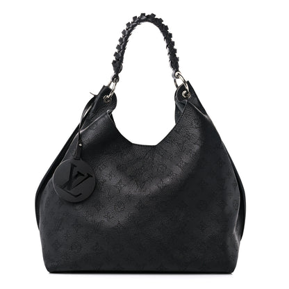 Louis Vuitton Mahina Carmel Hobo Black 1 of 10