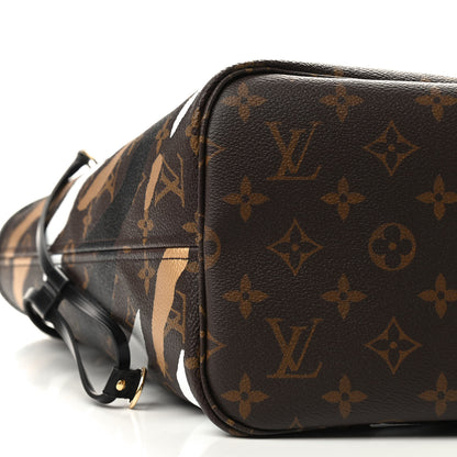 Louis Vuitton X LOL Monogram Neverfull MM Gold Silver 9 of 10