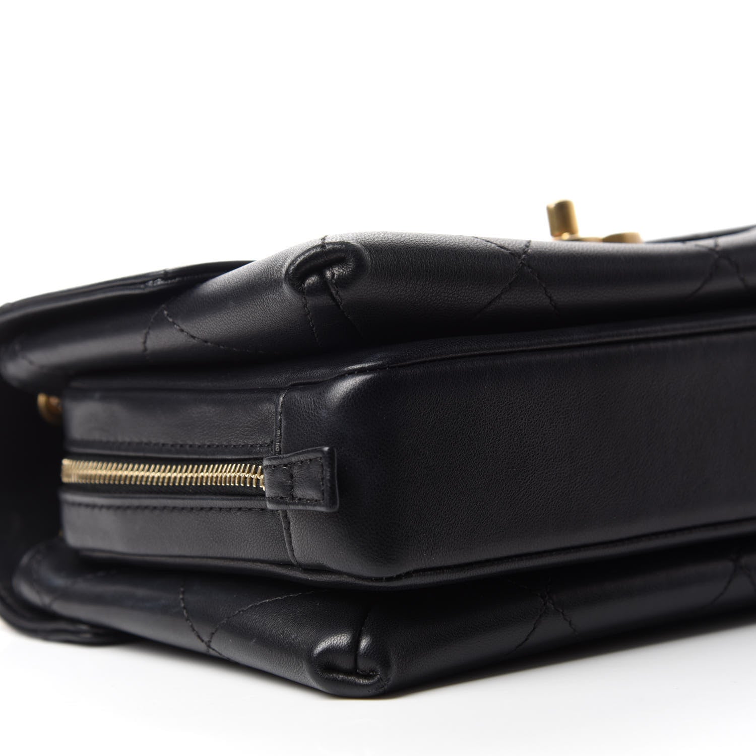 Chanel Lambskin Sleek And Chic Flap Black 6 of 11