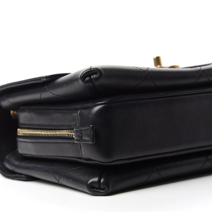 Chanel Lambskin Sleek And Chic Flap Black 6 of 11