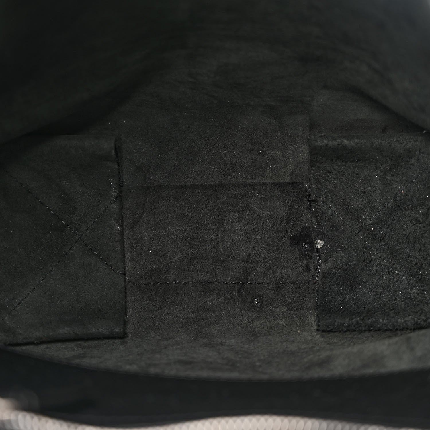 Celine Grained Calfskin Small Vertical Cabas Black 5 of 12