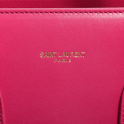 Saint Laurent Calfskin Small Sac De Jour Lipstick Pink 9 of 10