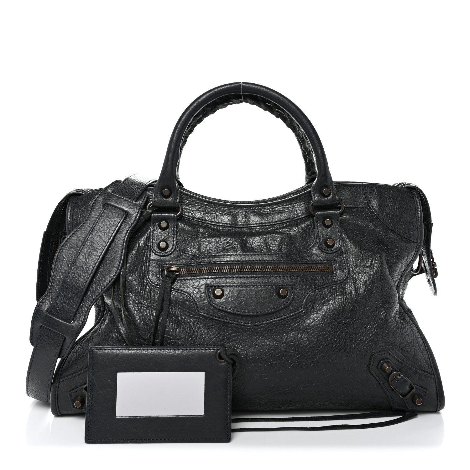 Balenciaga Agneau Classic Hardware City Anthracite 3 of 11