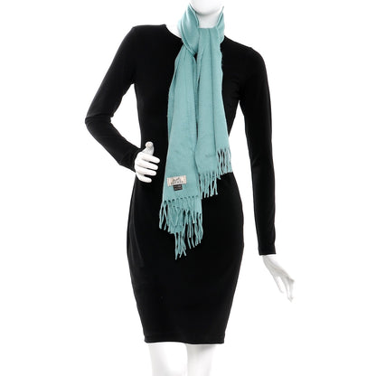 Hermes Cashmere Fringe Scarf 2 of 4