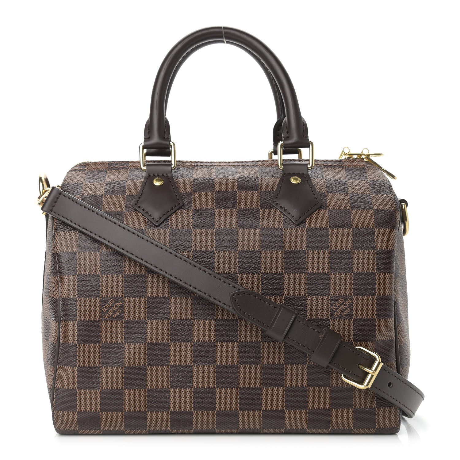 Louis Vuitton Damier Ebene Speedy Bandouliere 25 1 of 11