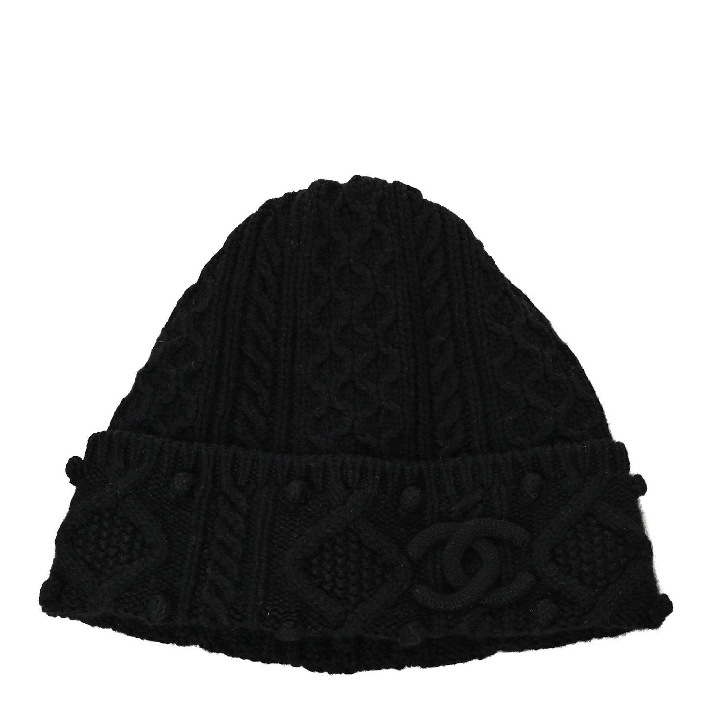 Cashmere CC Beanie Hat Black