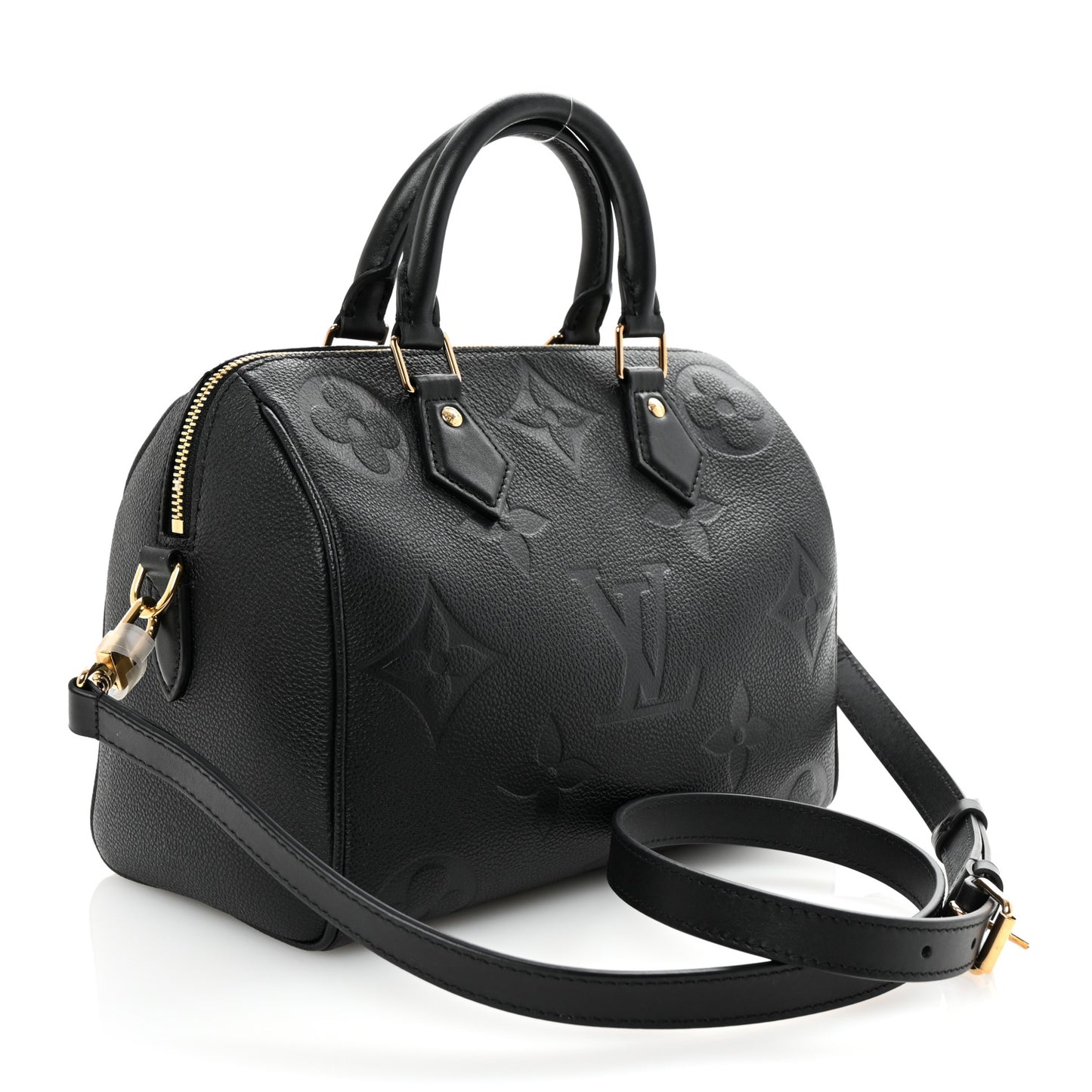 Empreinte Monogram Giant Speedy Bandouliere 25 Black