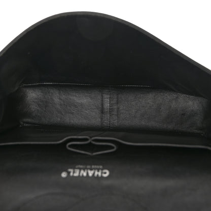 Chanel Lambskin Quilted Jumbo Double Flap So Black 5 of 13