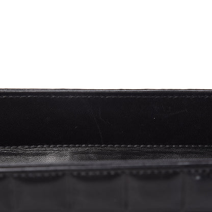 Chanel Lambskin Quilted Chocolate Bar Tote Black 14 of 17