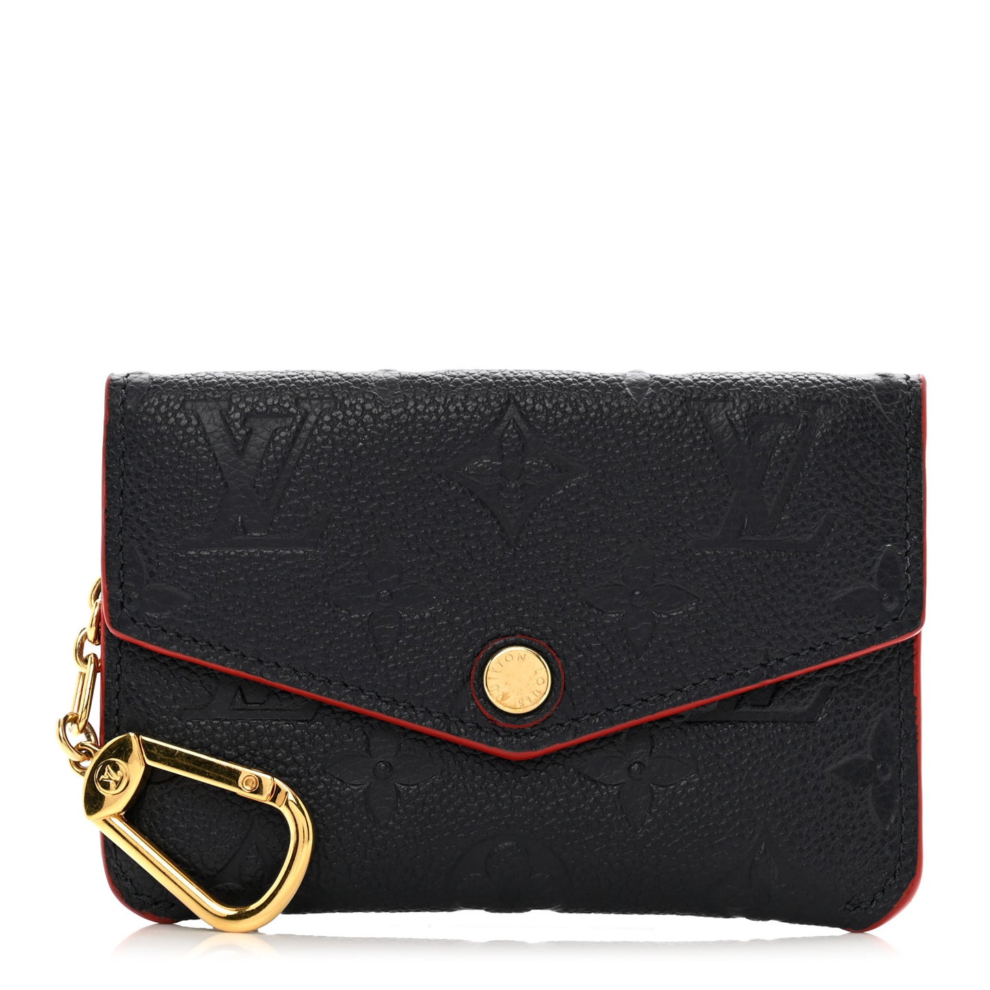 Empreinte Key Pouch Marine Rouge