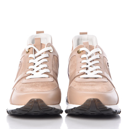 Louis Vuitton Calfskin Suede Run Away Sneakers 38 2 of 7