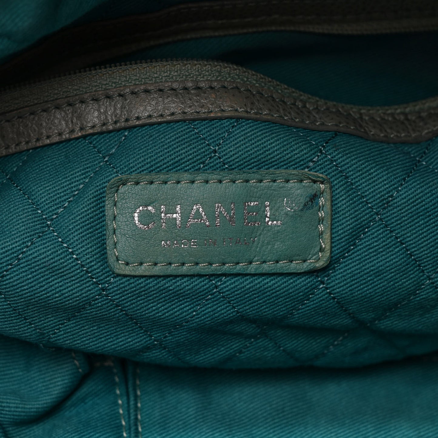 Satin Caviar CC Hobo Green