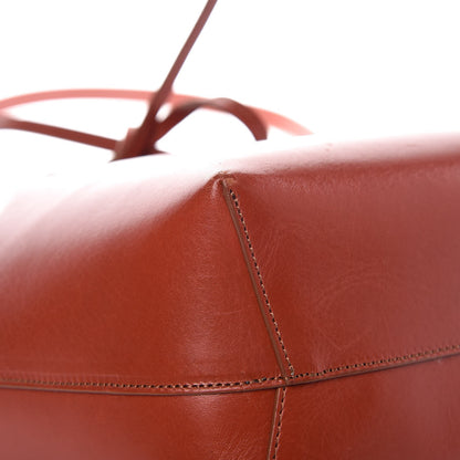 Mansur Gavriel Calfskin Mini Bucket Bag Saddle 9 of 10
