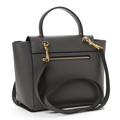 Celine Baby Grained Calfskin Micro Belt Bag Grey 3 of 9