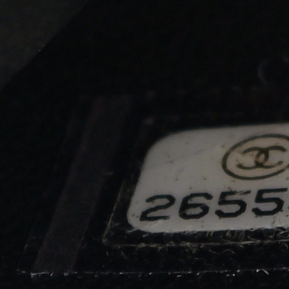 Chanel Caviar Quilted Medium CC Filigree Vanity Case Beige Black 7 of 13