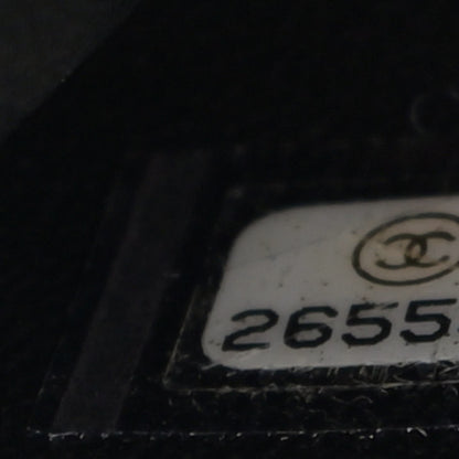 Chanel Caviar Quilted Medium CC Filigree Vanity Case Beige Black 7 of 13