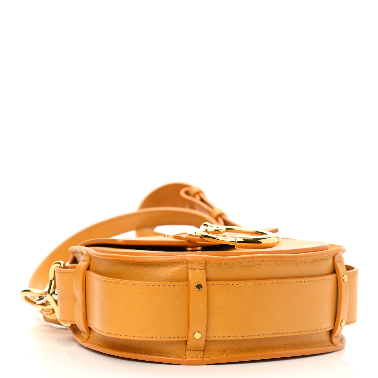 Chloe Calfskin Small Tess Bag Burning Camel 4 of 10