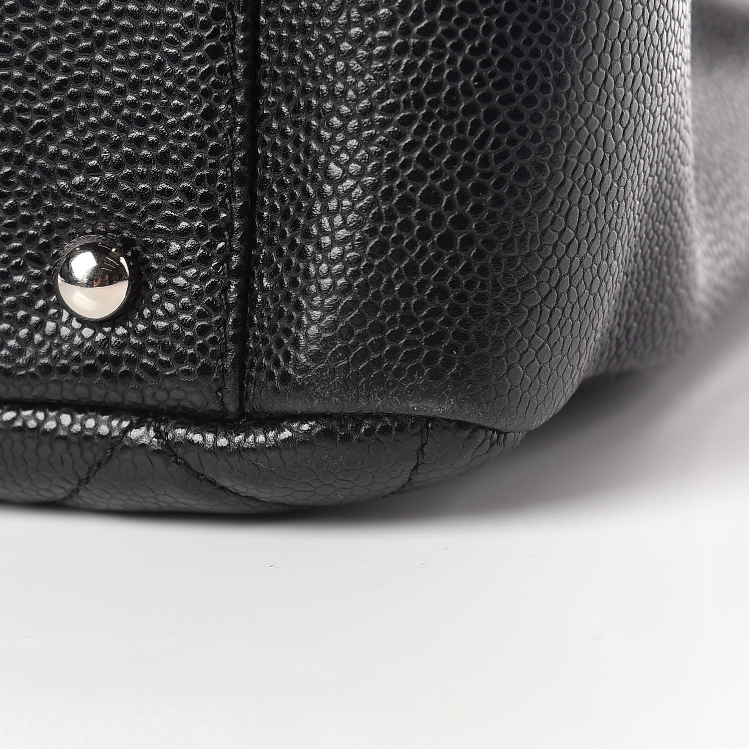 Chanel Caviar Quilted XL Grand Shopping Tote GST Black 14 of 15