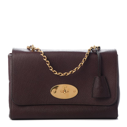 Mulberry Glossy Goatskin Medium Lily Oxblood 1 of 9