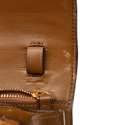 Celine Smooth Calfskin Medium Classic Box Flap Bag Camel 14 of 19